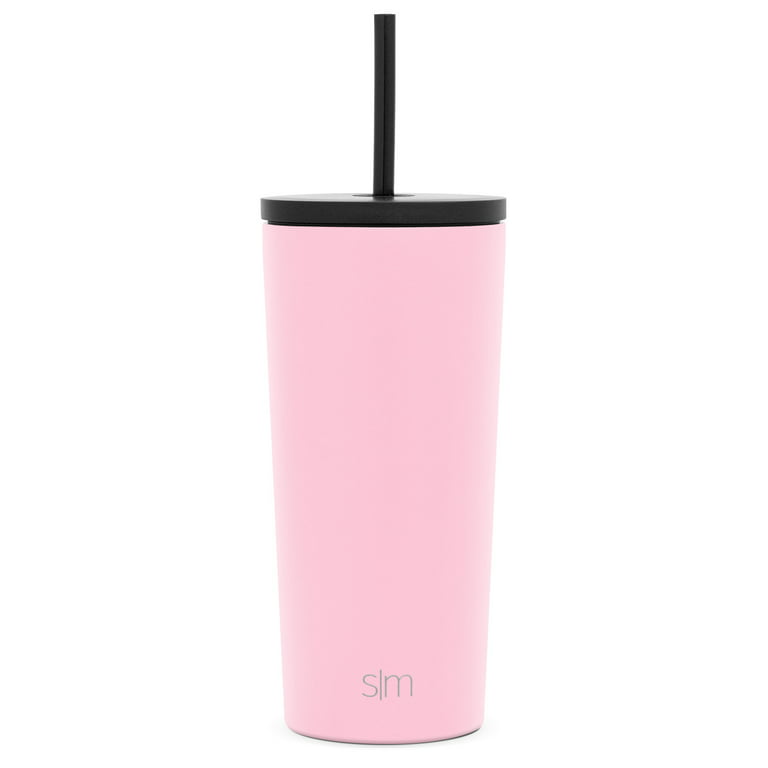Simple Modern 16oz Classic Tumbler with Straw Lid & Flip Lid - Travel Mug  Gift Vacuum Insulated Coffee Beer Pint Cup - 18/8 Stainless Steel Water  Bottle Ombre: Sweet Taffy 