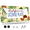 Coconuts and Palm Leaves, variant on Watermelon Ice Creams Designs Aluminum License Plate Frame, License Plate Cover for Car Decorative Parts, Rust-Proof Weather-Proof Suitable for All Vehicles 12 "X 6"
