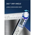 thumbnail image 4 of Two in One Digital Display Angle Ruler Multifunction Large Screen Display Plastic Protractor Caliper Vernier Caliper 1pc ,Woodworking Protractor, 4 of 5