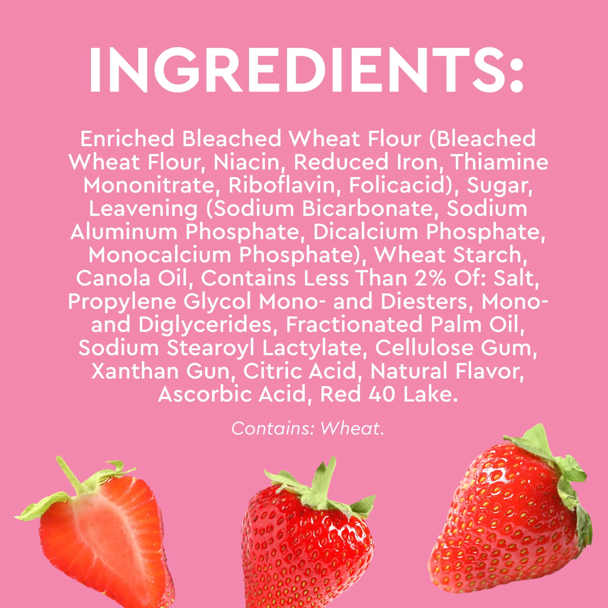 Duncan Hines Strawberry Supreme Flavored Cake Mix, 15.25 oz.