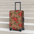thumbnail image 6 of Fuzoiu Rose Mix Leopard 1 Print Suitcase Cover,Washable Luggage Covers for Suitcase,Elastic Luggage Protector Cover,Scratch Resistant Travel Suitcase Covers-Medium, 6 of 7