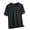 Black 08026, variant on Men's Breathable T-Shirts Solid Moisture Wicking Short Sleeve Tops Lightweight Relaxed Fitted Gym Running Tee Shirts