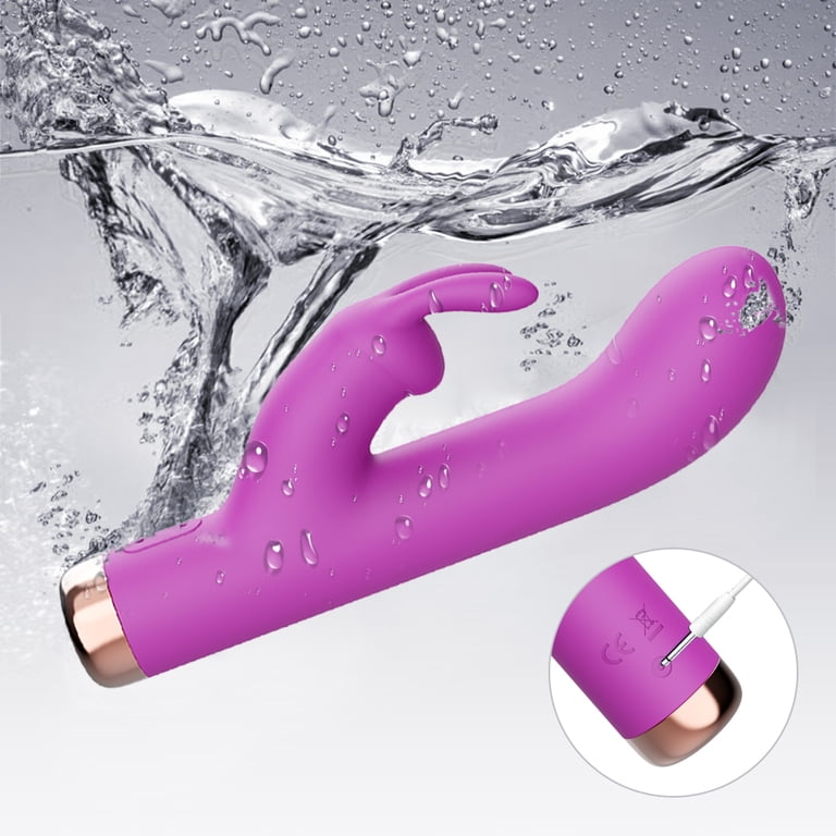 XBONP G Spot Vibrator, Rabbit Vibrator with 10 Vibration Modes, Personal  Massager Adult Sex Toys for Women, Purple