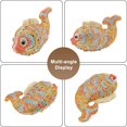 thumbnail image 2 of Fish Rhinestones Womens Evening Bags Wedding Clutch Sparkling Purses Banquet Handbag Party Bag, 2 of 7