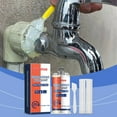 thumbnail image 1 of HaoXun Colle de Réparation Métallique Haute Résistance pour Acier Inoxydable, Aluminium - Résistant aux Températures Extrêmes (-50°C à 200°C), Adhésif Étanche avec Durcissement Rapide de 1 Heure pour Réparations Automobiles et Plomberie, 1 of 9