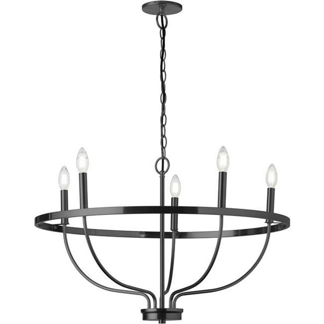 Dainolite CSR-295C-MB 5 Lustre Incandescent Léger&44; Noir Mat