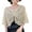 Beige, variant on Crochet Shawl Wrap False Collar for Women Shoulder Coverage Layering Neckwear For Dress Shirt All Matching Accessories