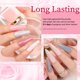 thumbnail image 3 of Kit de uñas en polvo AZUREBEAUTY de 4 colores con base y capa superior, 3 of 8