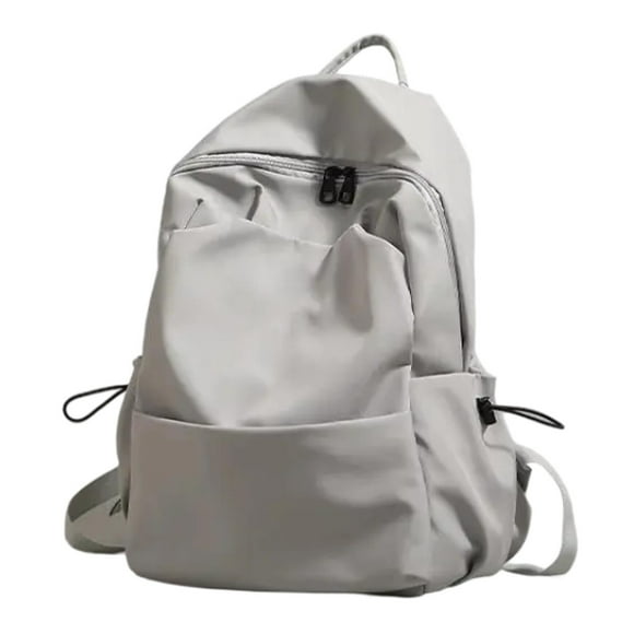 Mochila deportiva mochila de gran capacidad mochila para niñas chicas que trabajan caminata Gris