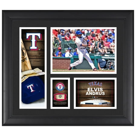 Elvis Andrus Texas Rangers Framed 15
