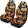 thumbnail image 5 of Pzuqiu Sunflower Garden Car Seat Covers Easy to Install Car Seat Covers Full Set Auto Decor Protect Protection Fit for Sedans Truck, 5 of 10