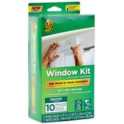 Brand SFWK Shrink Film Window Kit: 62 in. x 420 in. (Clear/Indoor-Grade) / 10 Pieces