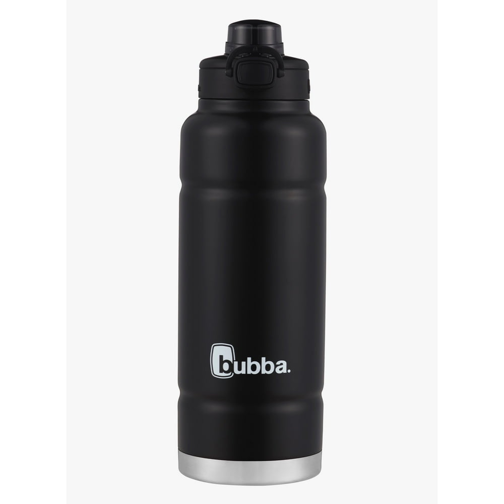 Bubba Trailblazer Insulated Stainless Steel Water Bottle with Push Button Lid, 40 oz., Licorice