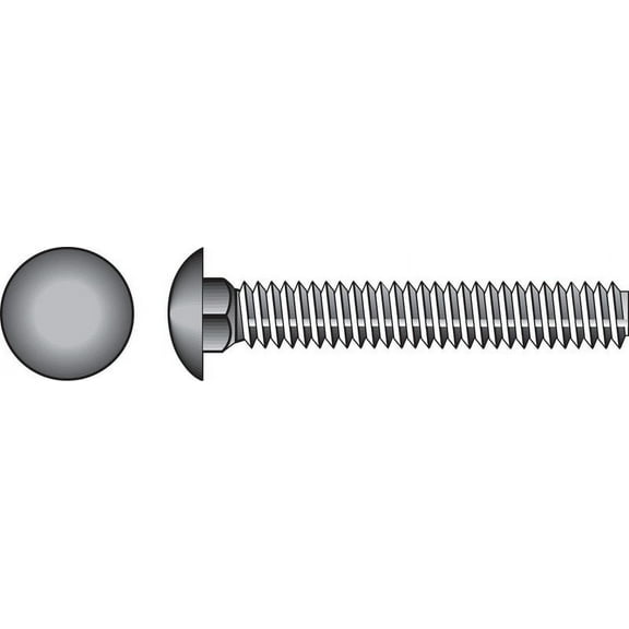 Hillman 5/16" Hot Dipped Galvanized Steel Carriage Bolt