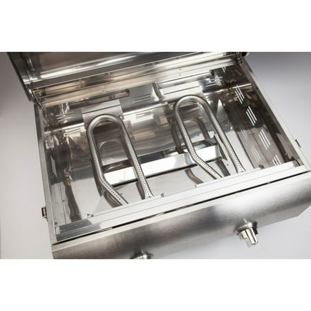 Cuisinart - Chef's Style Stainless Tabletop Grill - Stainless Steel