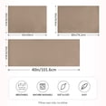 thumbnail image 4 of Haosy Satin Pillowcase for Hair and Skin Standard Cooling Silk Pillow Case with Envelope Closure Mojave Tan 20"x26", 4 of 9