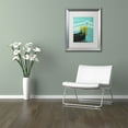 thumbnail image 4 of Trademark Fine Art "Retro Cities II" Canvas Art by Color Bakery White Matte, Silver Frame, 4 of 4