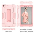 thumbnail image 6 of Galaxy Tab A 8.0 T290/T295 2019 Case Without S Pen Model, Allytech Heavy Duty Shockproof Full Body Rugged Protective Cover Built-in Kickstand for Samsung Galaxy Tab A 8 2019,Rosegold, 6 of 8
