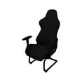 thumbnail image 1 of tredstone Chair Looking New Washable And Removable Universal Chair Cover Easy To Install Black, 1 of 6