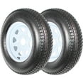thumbnail image 1 of COZONY 2 Pack Trailer Tire, Premium ST205/75D15 6PR Trailer Tires with 15" Rim, Load Range C, Rubber, 1 of 7