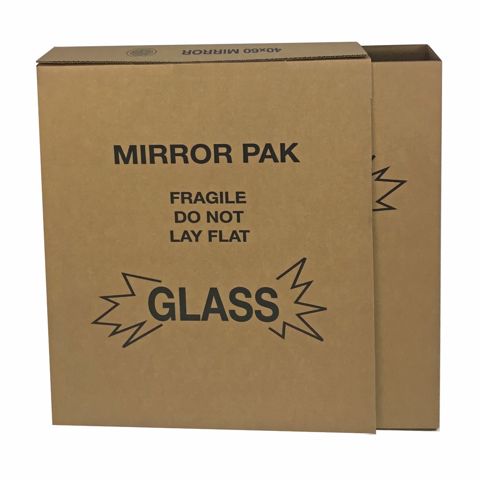 uBoxes Double Wall TV Moving Boxes 72 x 6 x 42 inch with Sleeves