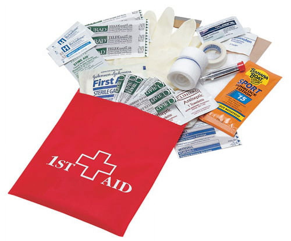 First Aid Kit, Waterproof, Hook & Loop Mount