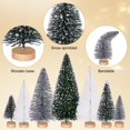 thumbnail image 3 of Set de árboles de Navidad Iceyyyy Artificial Mini, 56 unidades, 3 of 7