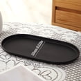 thumbnail image 1 of Fast Tray Serving Tray, Plastic Serving Platter for Indoor Use, Lightweight & Durable, Perfect for Casual Dining, Kitchen & Living Room Decoration, 4 Plate, 1 of 7