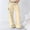 Beige, variant on BLOCLOALO Wide Leg Pants Work Pants Baggy Sweatpants Casual Barrel Sweatpant Loose Fit Drawstring Pants Workout Active Pants Palazzo Pants Exercise Pants Soft Pants for Women Women's Trousers Beige L