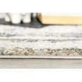 thumbnail image 5 of Rug Branch Contemporary Abstract  Beige Grey Indoor Runner Rug - 2x20, 5 of 6