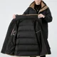 thumbnail image 3 of Chaqueta de plumón de invierno para hombre, ropa de diseñador de lujo, con capucha gruesa de plumón de ganso, abrigo grueso y cálido con nuevo estilo de invierno 2024, 3 of 5