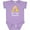 Lavender, variant on Inktastic Gigi Loves Me Girls Giraffe Granddaughter Girls Baby Bodysuit