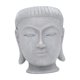 thumbnail image 5 of Adorno decorativo de maceta con forma de cabeza de Buda, maceta creativa, regalo, maceta gris Estilo B, 5 of 9