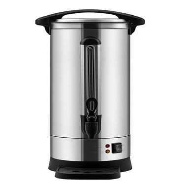 KFFKFF 65 Cup Stainless Steel Coffee Dispenser Fast Brew Commercial Coffee Urn