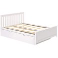 thumbnail image 4 of BEDSMART Lit Double en Bois Massif avec Tiroir-Lit / Blanc, 4 of 7