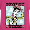 thumbnail image 3 of Toy Story 4 - Cowboy Vibes - Toddler & Youth Girls Short Sleeve Graphic T-Shirt, 3 of 5