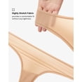 thumbnail image 4 of Bombachas Tanga INLYRIC Inbarely Soft Cintura en V Paquete de 3 Talla M, 4 of 7