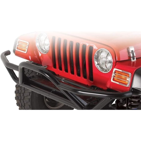 KarParts360 For Jeep Wrangler 1990 91 92 93 94 1995 Fender Flares Driver Side | Rear | ABS Plastic | Textured | 6 Inches Tubular | YJ