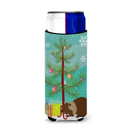 

Coypu Nutria River Rat Christmas Michelob Ultra Hugger for Slim Cans
