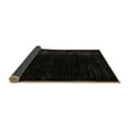 thumbnail image 2 of Ahgly Company Indoor Rectangle Abstract Brown Modern Area Rugs, 2' x 4', 2 of 4
