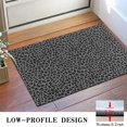 thumbnail image 3 of Black Leopard Print Door Rugs,Washable Non Slip Door Mats Indoor,Decorative Door Mats,Entry Mat Indoor for Entrance,Bedroom,Kitchen,Bathroom,16"x24", 3 of 6