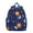 Blue-3, variant on Unicorn Fantasy Student Backpack – Cute Baby Unicorn and Rainbow Galaxy Print with Moon, Stars and Mystical Cartoon Art