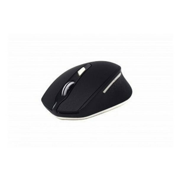 Mouse Inalámbrico Naceb Technology Ergonómico USB 6 Botones Anti-derrape Negro NA-0119N