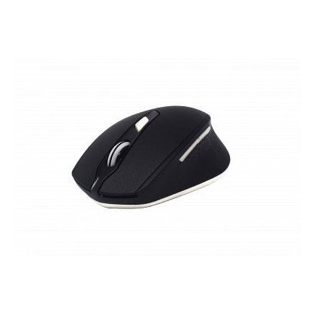 Mouse Inalámbrico Naceb Technology Ergonómico USB 6 Botones Anti-derrape Negro NA-0119N