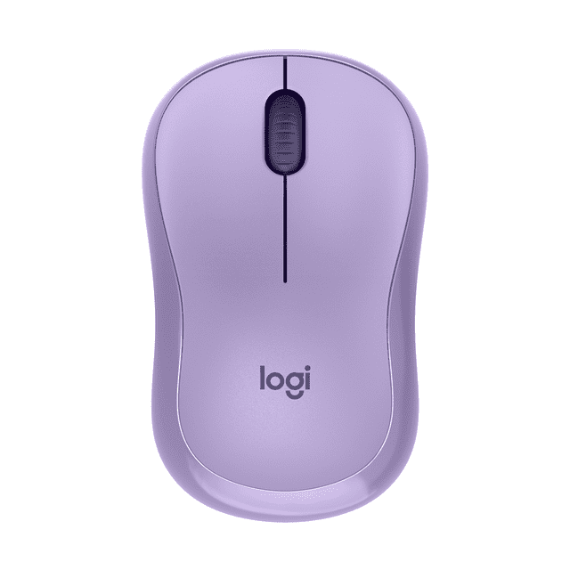 Logitech Silent Wireless Ambidextrous Mouse with USB Receiver Lilac