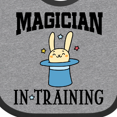 thumbnail image 4 of Inktastic Future Magician in Training Boys Baby Bib, 4 of 4
