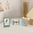 thumbnail image 3 of Cateissary Marco de fotos de decoración soporte de imagen fotos marcos rectangulares soporte accesorio de adorno hogar dormitorio dormitorio Almacenamiento y organización del hogar Azul Cateissary HA069387-01, 3 of 6