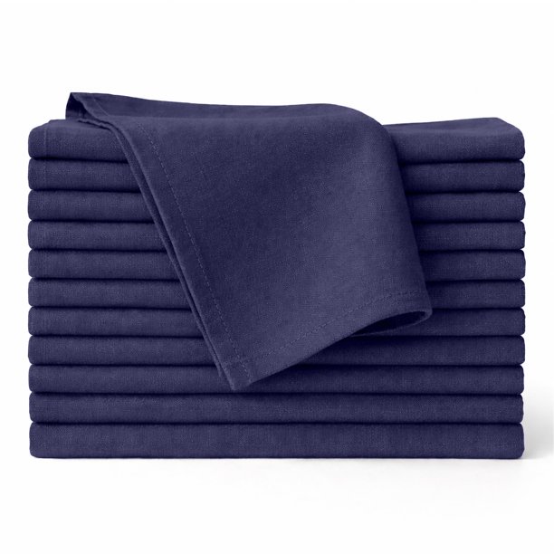 Juego de 12 servilletas de tela IVY HERITAGE 100% algodón 46 x 46 cm