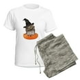 thumbnail image 5 of CafePress - PD Moreno's Halloween Owl - Women's Short Sleeve Print T-Shirt and Pants Light Cotton Pajama Set, 5 of 7