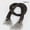 coffee, variant on 10Pcs Leather Necklace Lobster Clasp Rope High Quality DIY Jewelry Cord Colorful-black-2mm